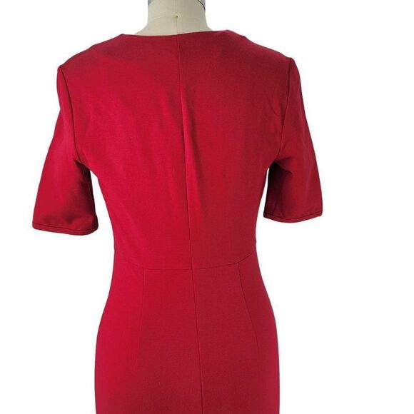 Diane von Furstenberg Red Saturn Dress Work to Play New Womens Size 2 DVF Sex - Picture 7 of 12